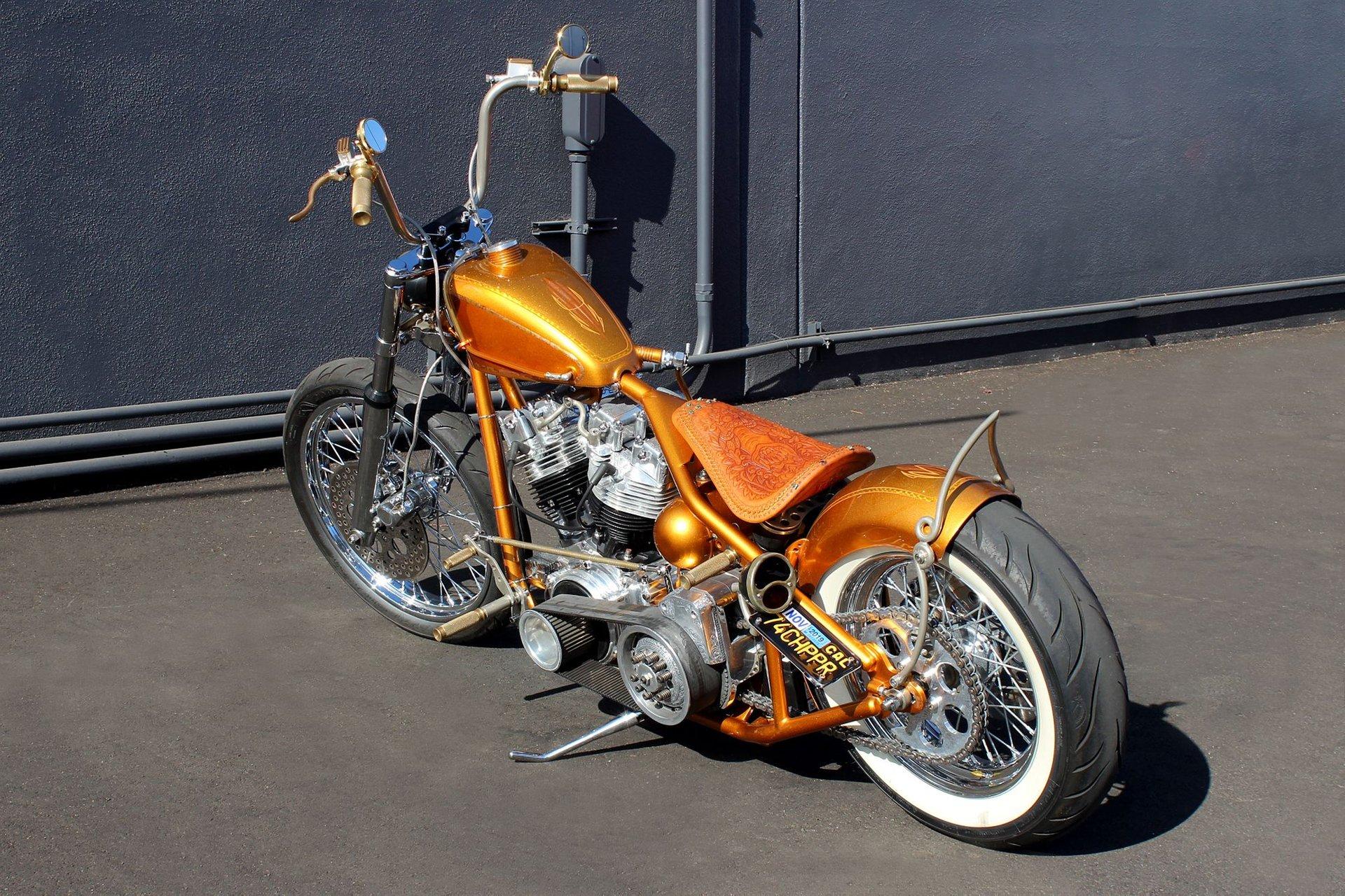 1974 Harley Davidson SHOVELHEAD For Sale Sold San Francisco Sports Cars Stock C19079