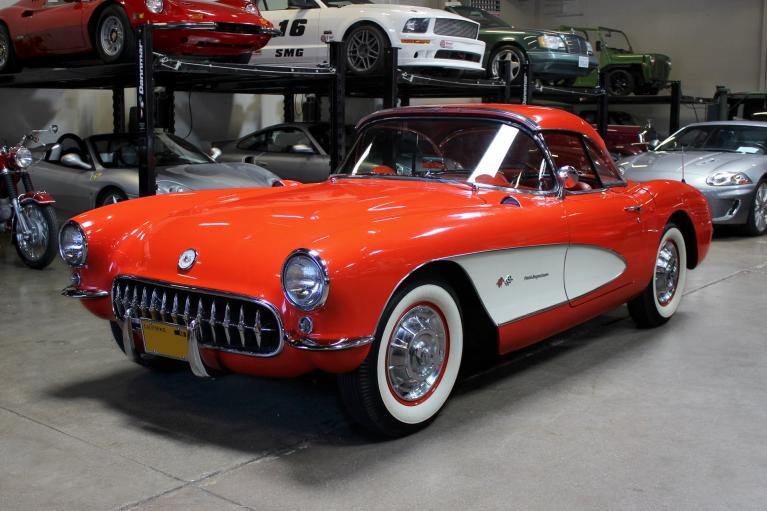 Used 1957 Chevrolet Corvette Convertible for sale Sold at San Francisco Sports Cars in San Carlos CA 94070 3