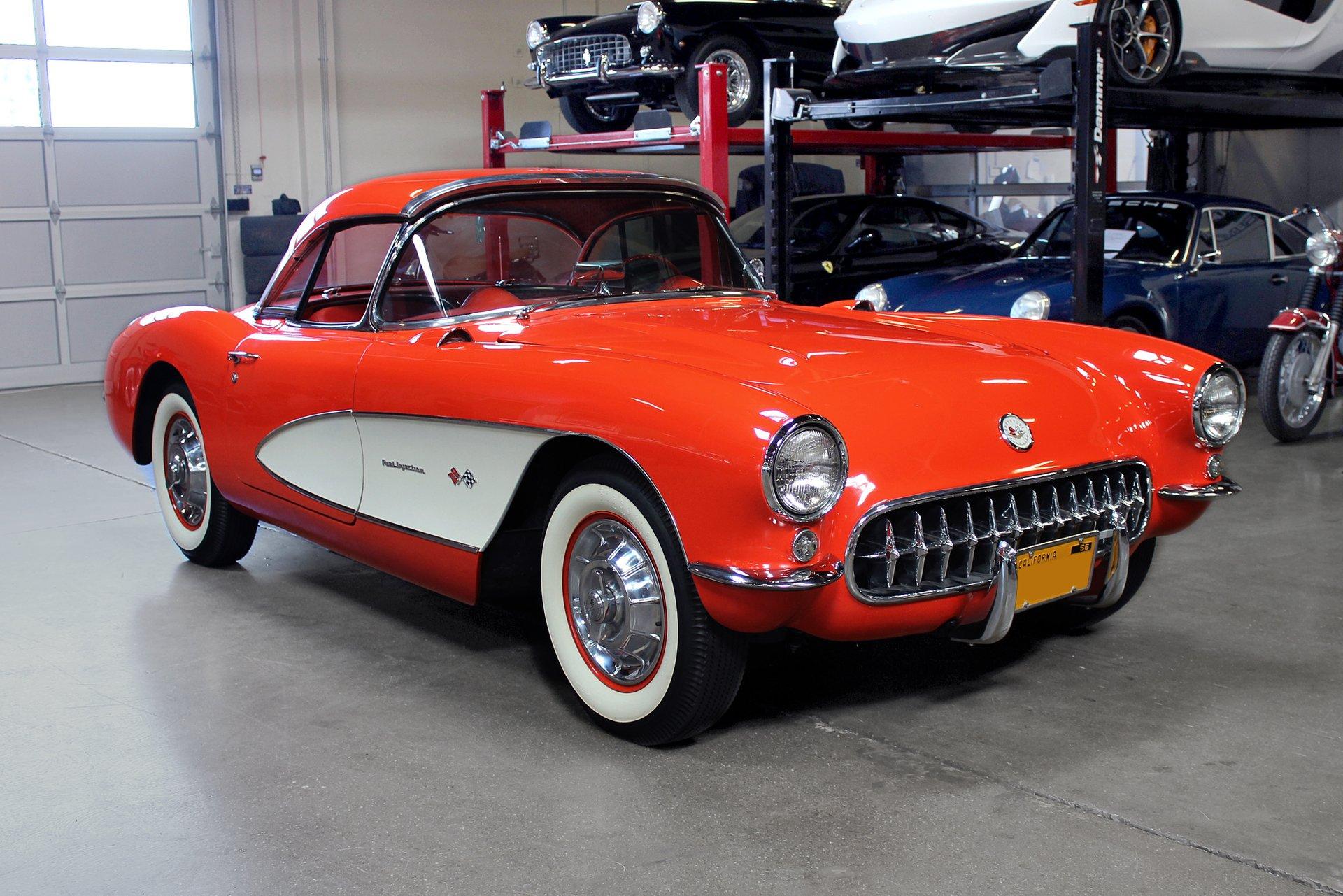 Used 1957 Chevrolet Corvette Convertible for sale Sold at San Francisco Sports Cars in San Carlos CA 94070 1