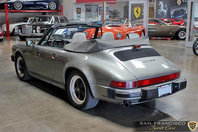 Used 1987 Porsche 911 Cabriolet for sale Sold at San Francisco Sports Cars in San Carlos CA 94070 4