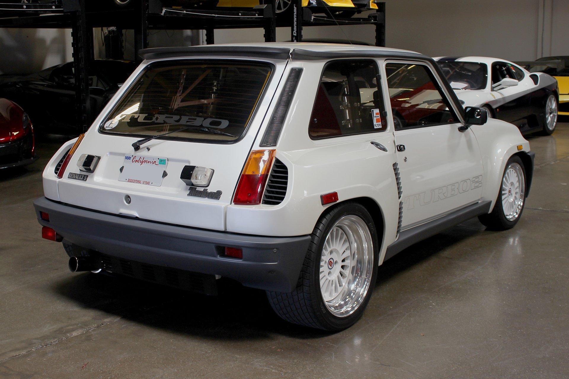 Used 1985 Renault R5 Turbo 2 For Sale Special Pricing San Francisco Sports Cars Stock C
