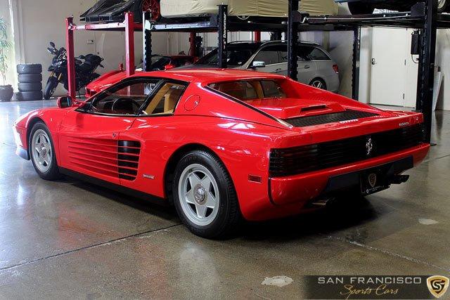 Used 1987 Ferrari Testarossa for sale Sold at San Francisco Sports Cars in San Carlos CA 94070 4