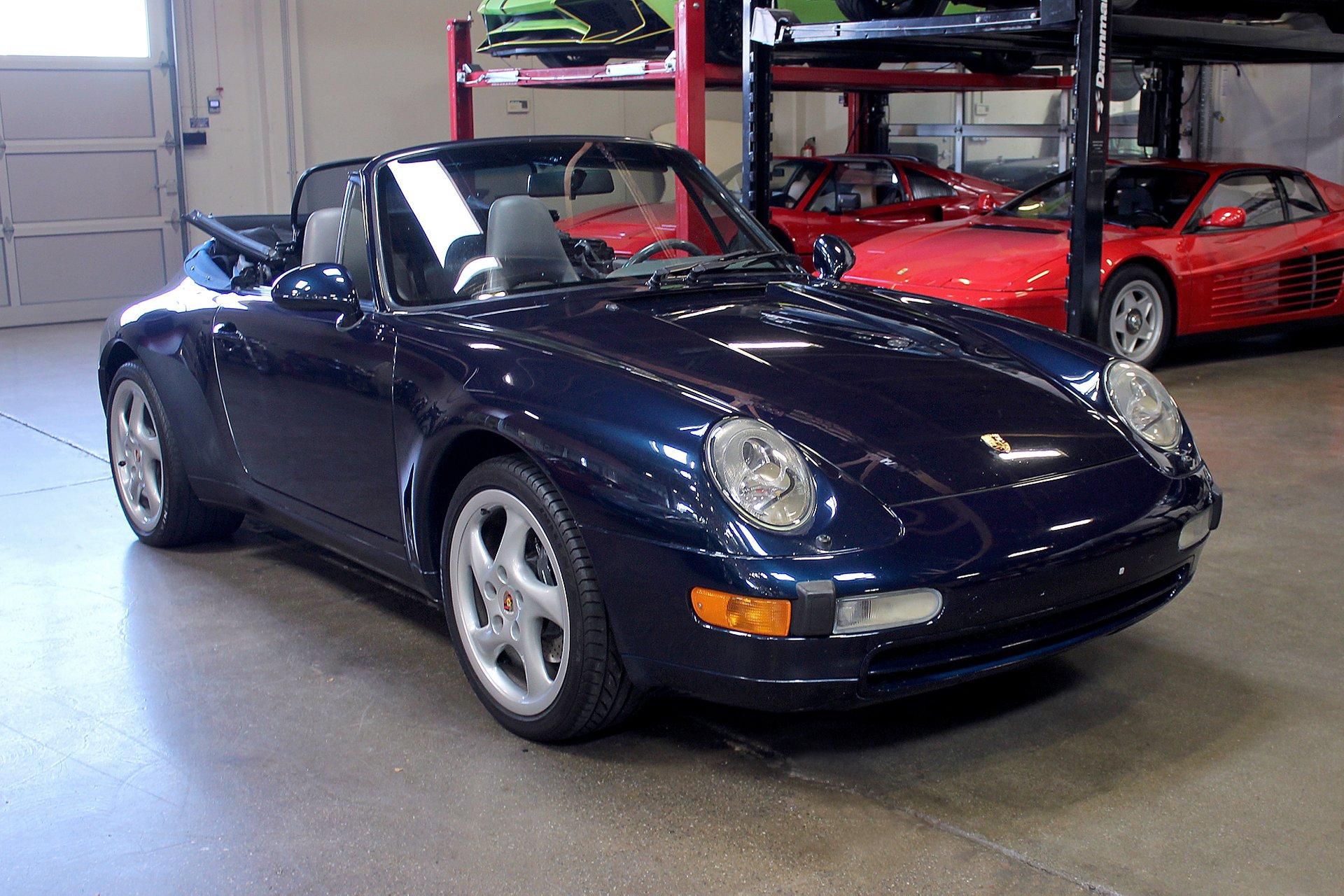 Used 1997 Porsche 911 Carrera Cabriolet for sale Sold at San Francisco Sports Cars in San Carlos CA 94070 1