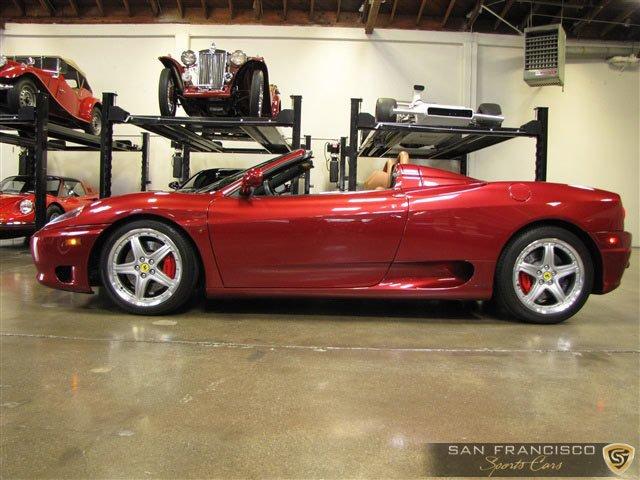 Used 2004 Ferrari 360 Spider for sale Sold at San Francisco Sports Cars in San Carlos CA 94070 3