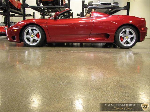 Used 2004 Ferrari 360 Spider for sale Sold at San Francisco Sports Cars in San Carlos CA 94070 4
