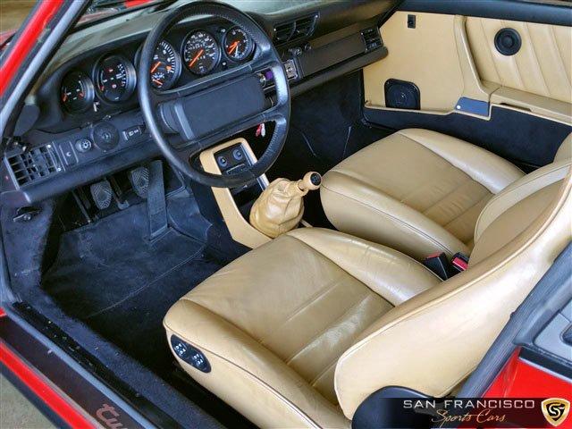 Used 1987 Porsche 911 Turbo for sale Sold at San Francisco Sports Cars in San Carlos CA 94070 2