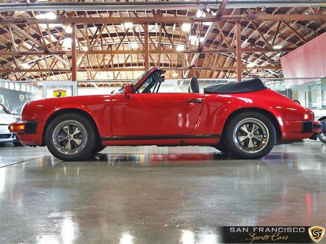 Used 1988 Porsche 911 Carrera Cabriolet for sale Sold at San Francisco Sports Cars in San Carlos CA 94070 3