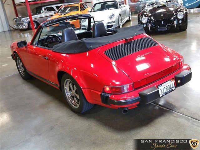Used 1988 Porsche 911 Carrera Cabriolet for sale Sold at San Francisco Sports Cars in San Carlos CA 94070 4