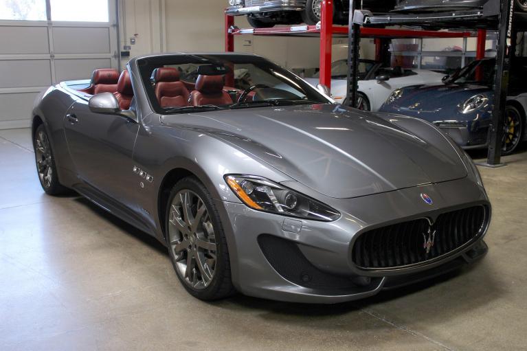 Used 2013 Maserati GranTurismo Convertible for sale Sold at San Francisco Sports Cars in San Carlos CA 94070 1
