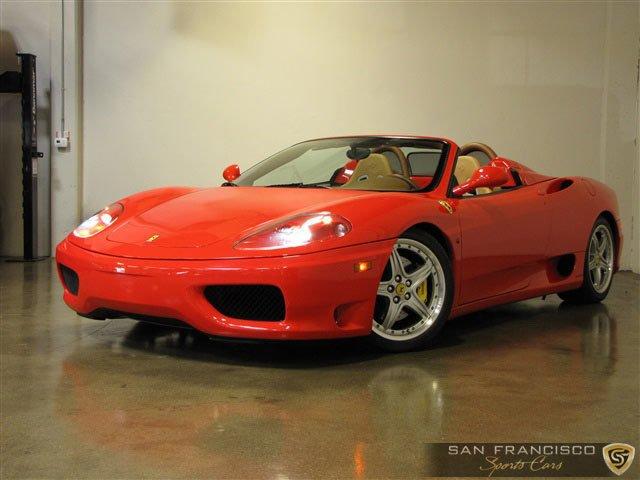 Used 2004 Ferrari 360 Spider for sale Sold at San Francisco Sports Cars in San Carlos CA 94070 2