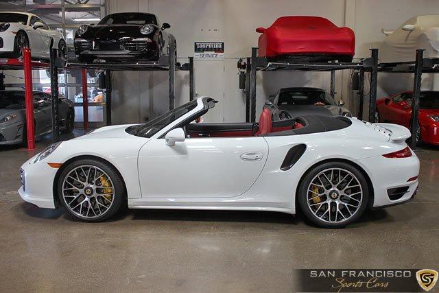 Used 2015 Porsche 911 Turbo S Cabriolet for sale Sold at San Francisco Sports Cars in San Carlos CA 94070 3