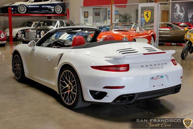 Used 2015 Porsche 911 Turbo S Cabriolet for sale Sold at San Francisco Sports Cars in San Carlos CA 94070 4