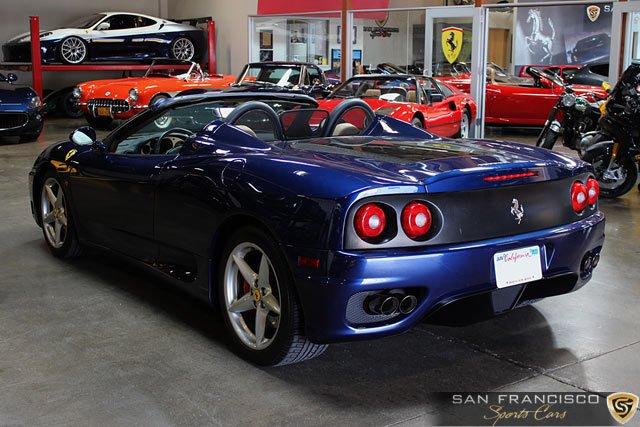 Used 2002 Ferrari 360 Spider for sale Sold at San Francisco Sports Cars in San Carlos CA 94070 4