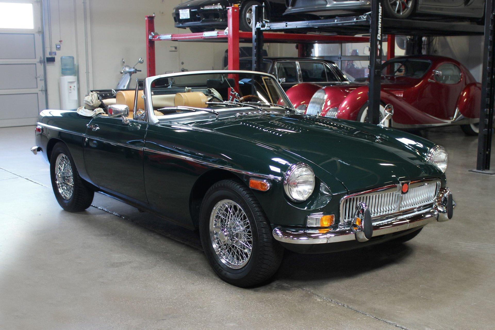 Used 1975 MG B for sale Sold at San Francisco Sports Cars in San Carlos CA 94070 1