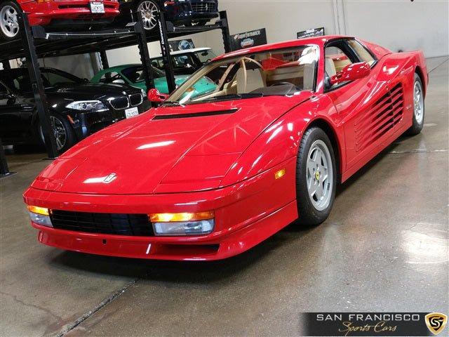 Used 1990 Ferrari Testarossa for sale Sold at San Francisco Sports Cars in San Carlos CA 94070 2