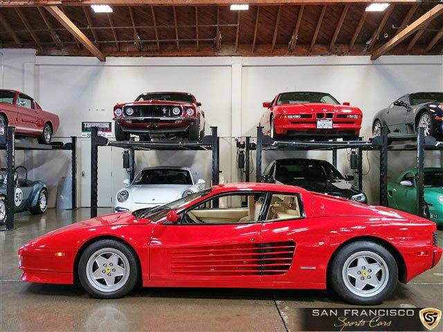 Used 1990 Ferrari Testarossa for sale Sold at San Francisco Sports Cars in San Carlos CA 94070 3