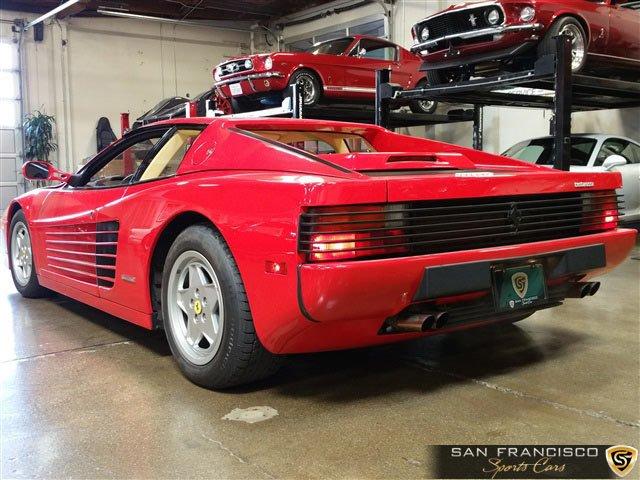 Used 1990 Ferrari Testarossa for sale Sold at San Francisco Sports Cars in San Carlos CA 94070 4