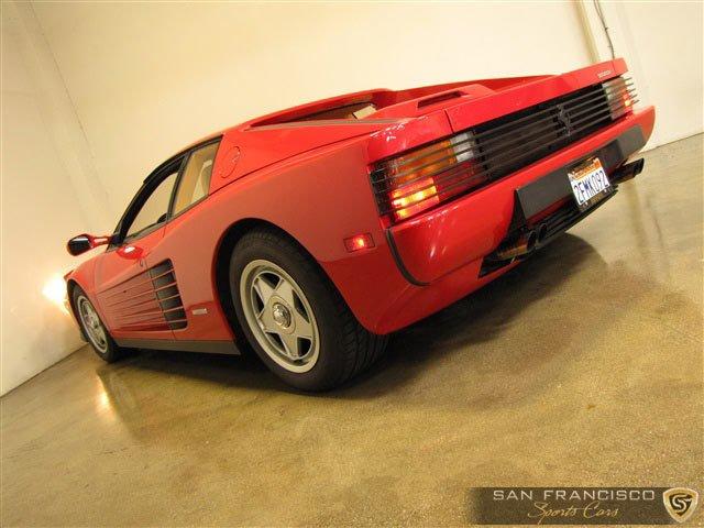 Used 1987 Ferrari Testarossa for sale Sold at San Francisco Sports Cars in San Carlos CA 94070 3