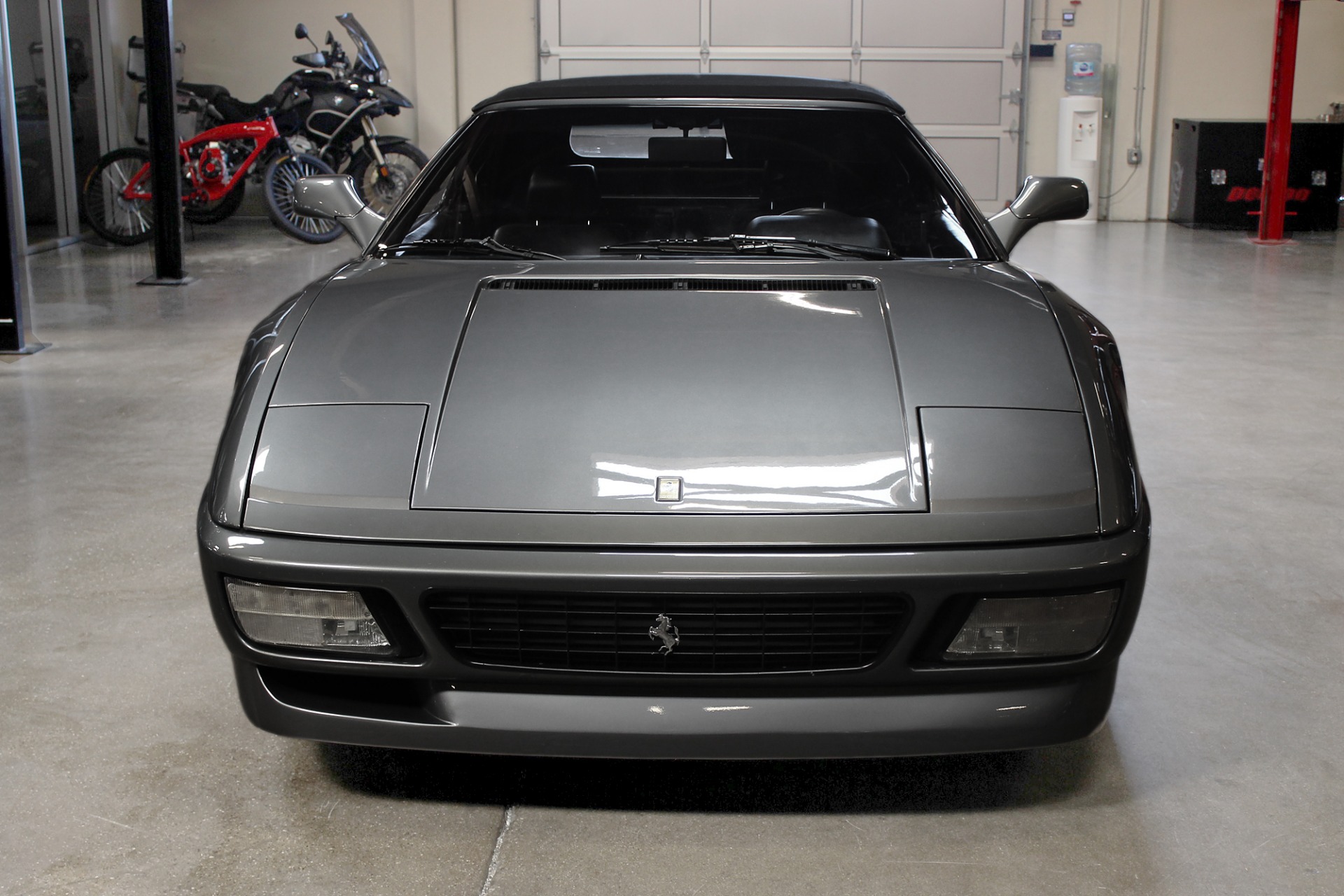 Ferrari 348 Spider Cabriolet Gris - Miniature Mira 1/18 - Sans Boîte (Occasion)
