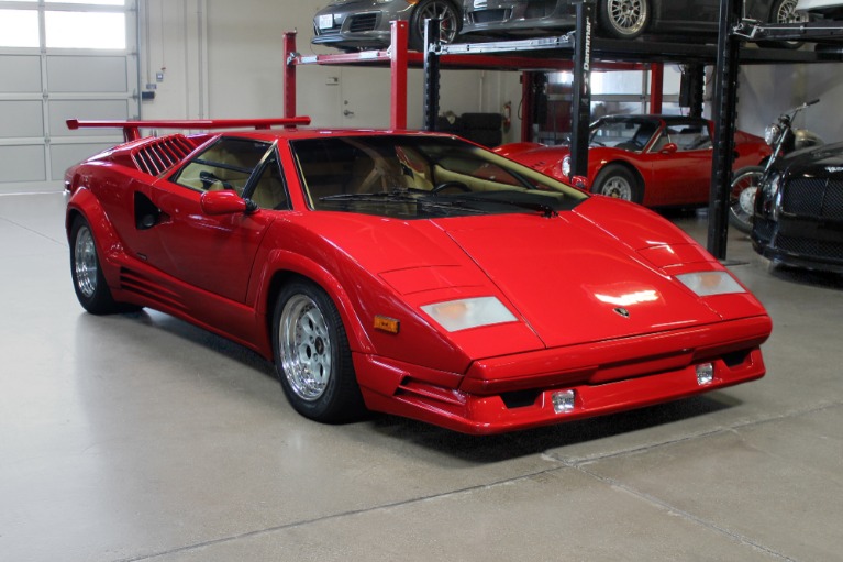 Used 1989 Lamborghini Countach Anniversary for sale Sold at San Francisco Sports Cars in San Carlos CA 94070 1