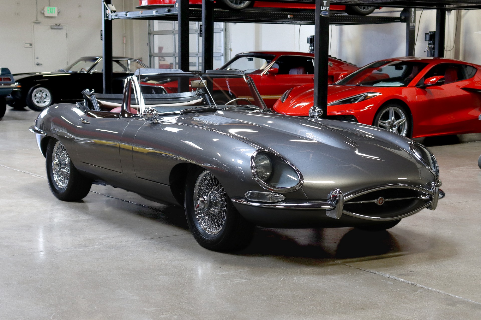 Used 1964 Jaguar XK-E Series I 3.8 OTS Roadster for sale Sold at San Francisco Sports Cars in San Carlos CA 94070 1