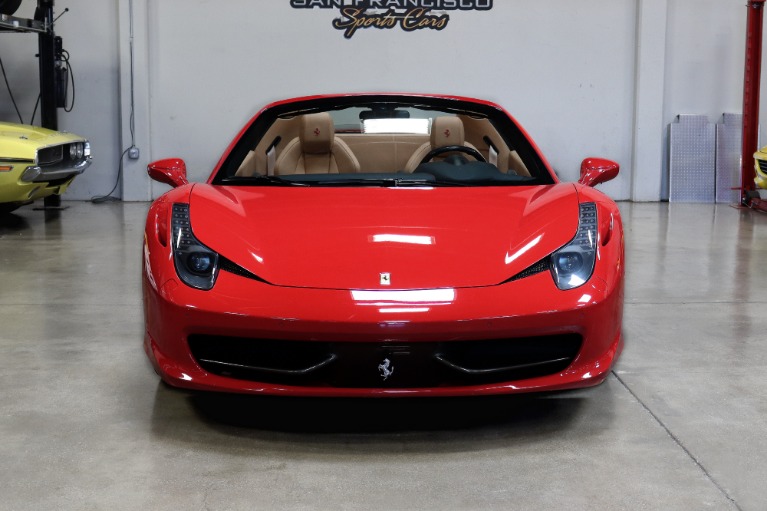 Used 2013 Ferrari 458 Spider for sale Sold at San Francisco Sports Cars in San Carlos CA 94070 2