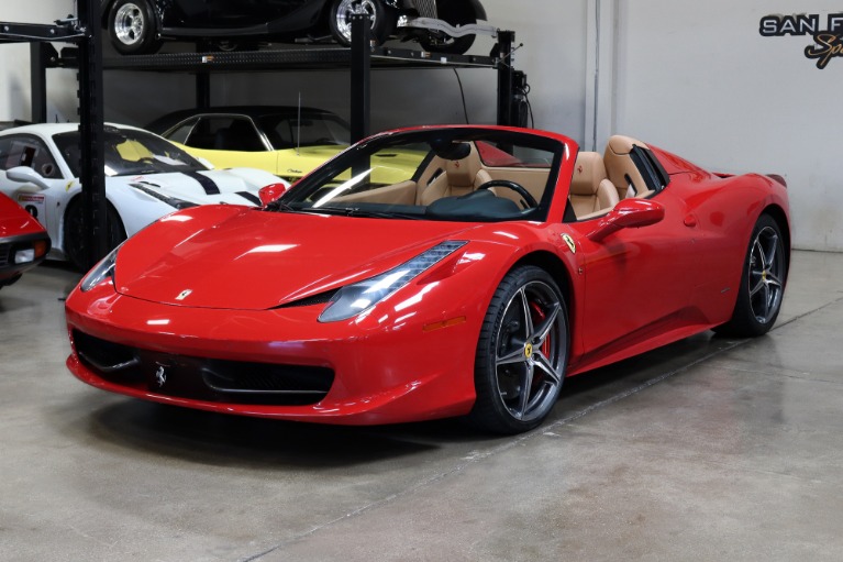 Used 2013 Ferrari 458 Spider for sale Sold at San Francisco Sports Cars in San Carlos CA 94070 3