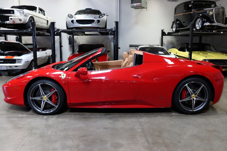 Used 2013 Ferrari 458 Spider for sale Sold at San Francisco Sports Cars in San Carlos CA 94070 4