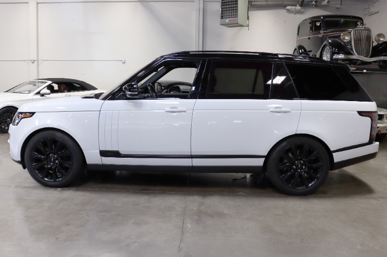 Used 2017 Land Rover Range Rover Supercharged LWB for sale Sold at San Francisco Sports Cars in San Carlos CA 94070 4