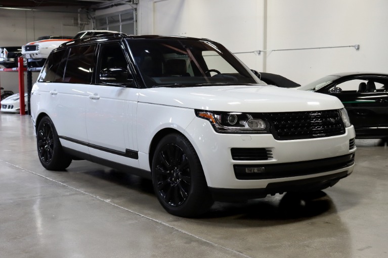 Used 2017 Land Rover Range Rover Supercharged LWB for sale Sold at San Francisco Sports Cars in San Carlos CA 94070 1