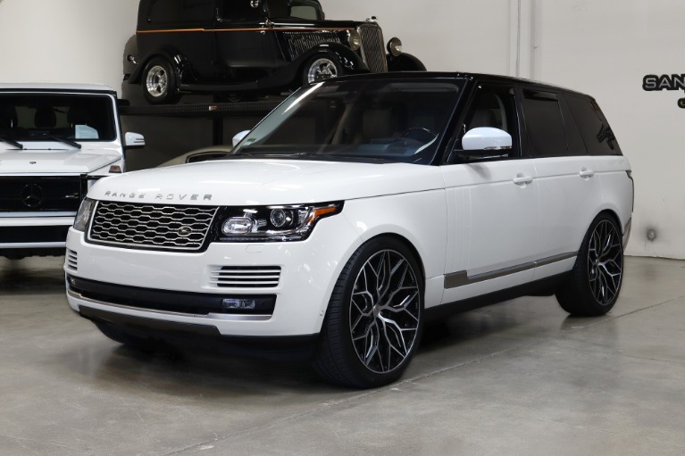 Used 2016 Land Rover Range Rover HSE for sale $61,988 at San Francisco Sports Cars in San Carlos CA 94070 3