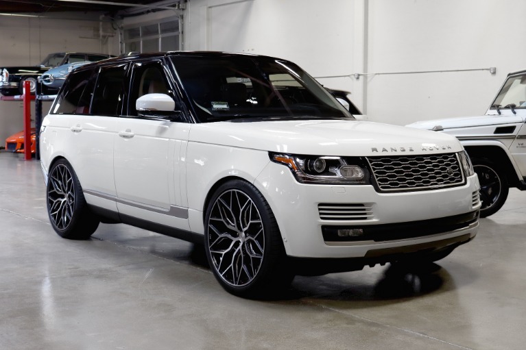 Used 2016 Land Rover Range Rover HSE for sale $61,988 at San Francisco Sports Cars in San Carlos CA 94070 1