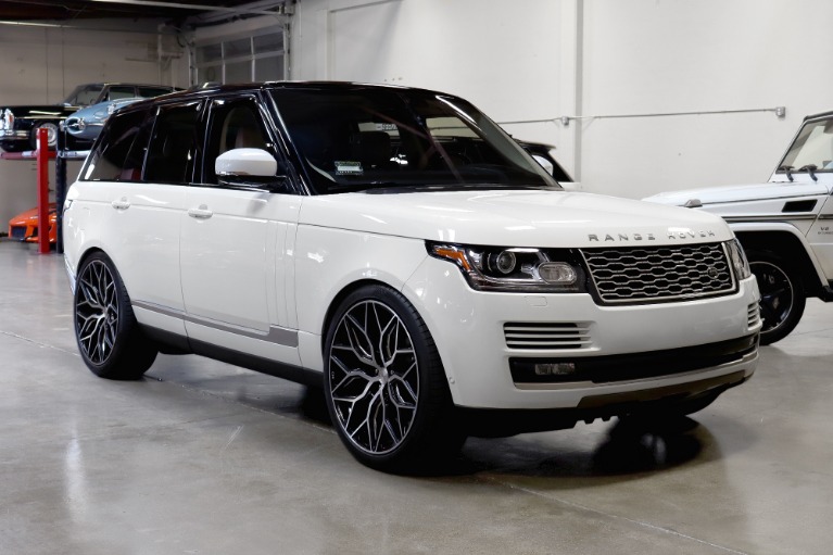 Used 2016 Land Rover Range Rover HSE for sale Sold at San Francisco Sports Cars in San Carlos CA 94070 1